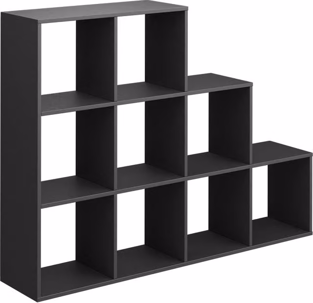 Scaffale a scala Vicco Antracite L: 107.8 cm, H: 142.4 cm, P: 29.0 cm – 1