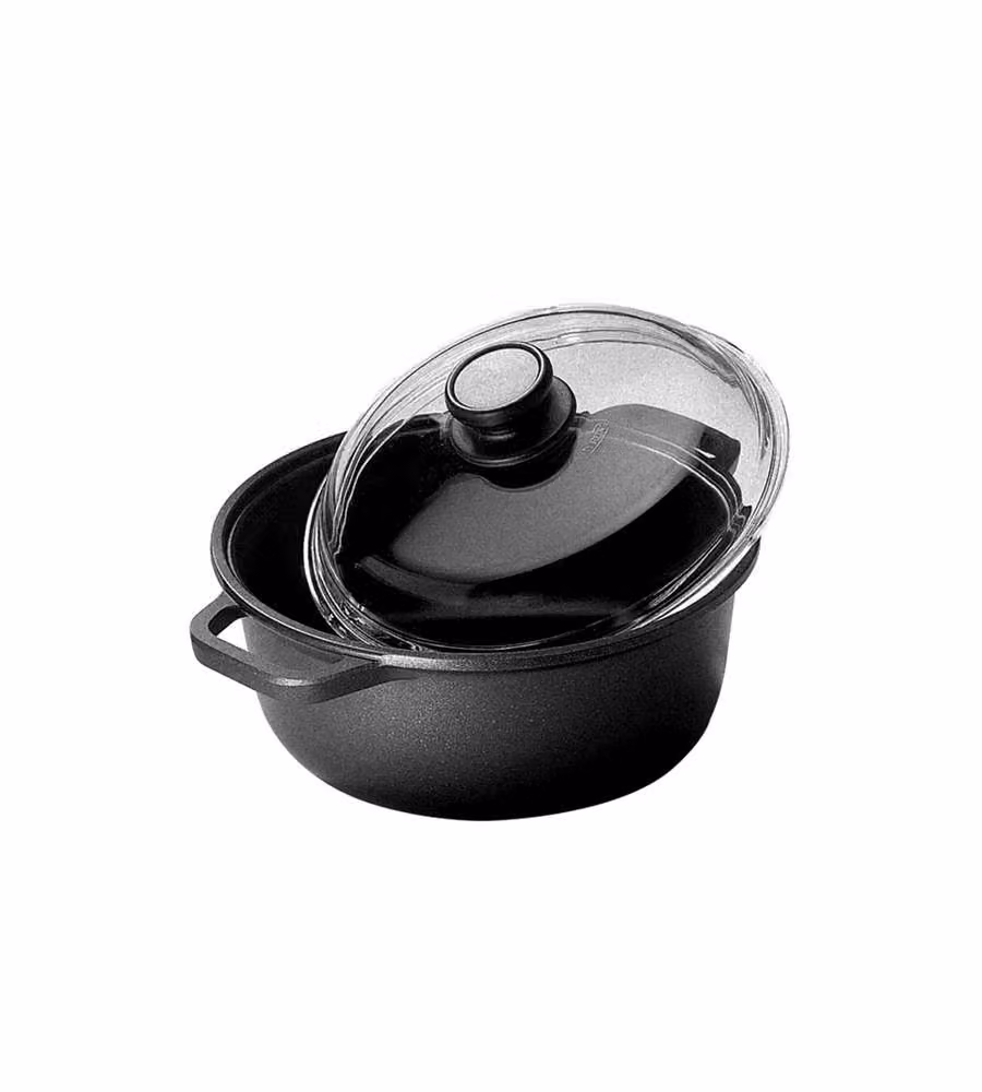 Casseruola 2 Manici C/Cop. Cm 24 Extrablack Risoli
