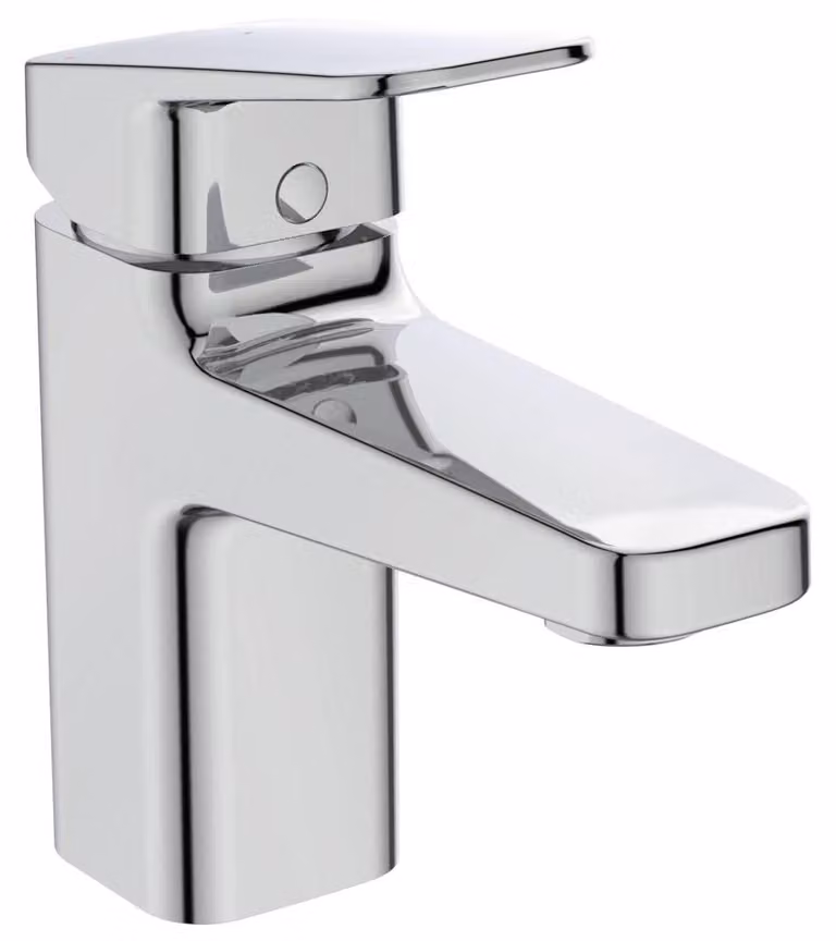 Miscelatore per lavabo Ceraplan, cromo, monoblocco, portata 5 l/min, senza tappo piletta