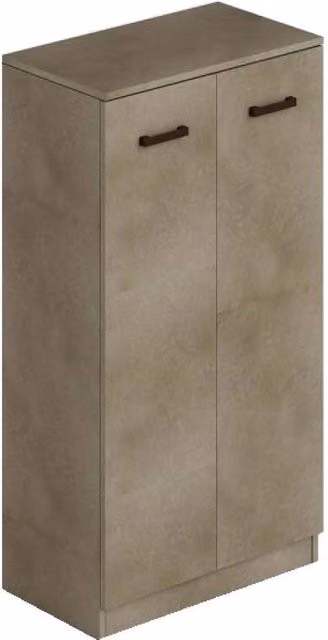 Armadio scarpiera multiuso argilla 2 ante h130x71x38