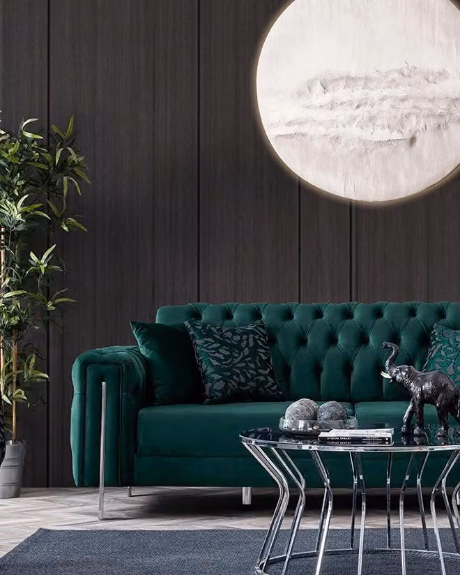 Sofa 3 Sitzer Stoff Sofas Couch Polster Garnitur Sofagarnitur Moderne Dreisitzer