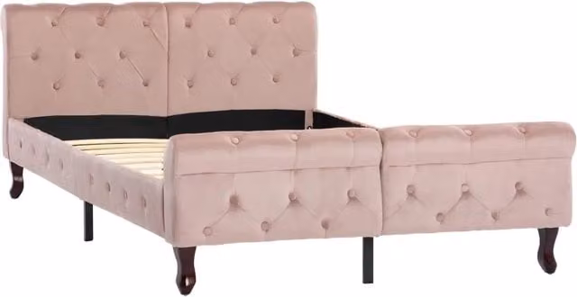 Giroletto Rosa in Velluto 120x200 cm 288566