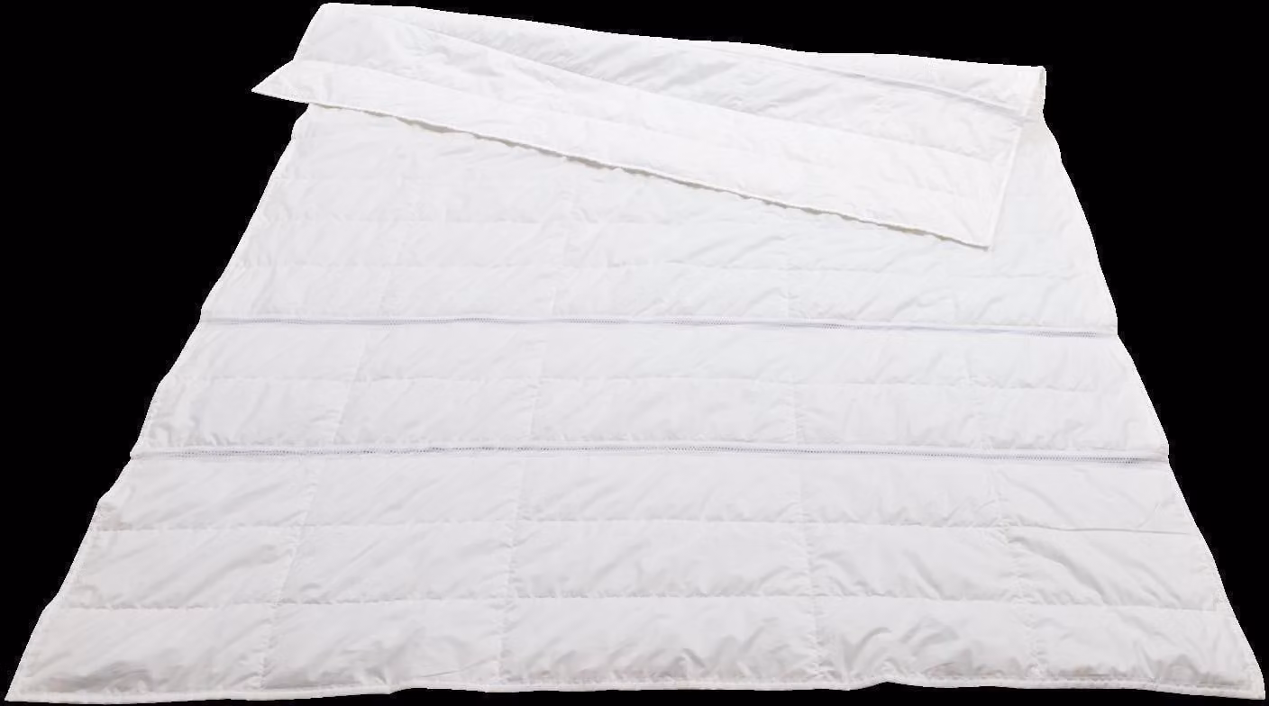 Traumina: piumino invernale in piuma d'edredone, misura 135x200 cm