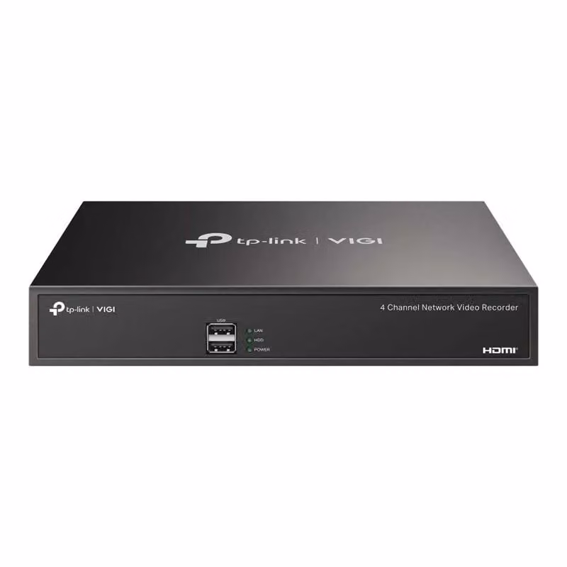 NVR TP-Link VIGI NVR1004H Nero con porte Ethernet, HDMI e USB-A – 2