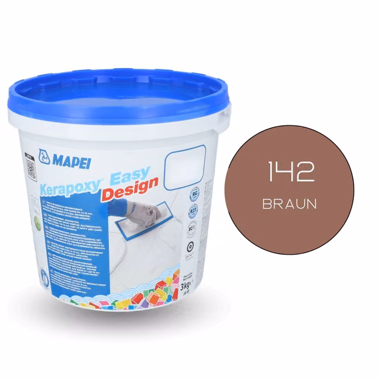 Malta Mapei Kerapoxy Easy Design 142 marrone 3 kg