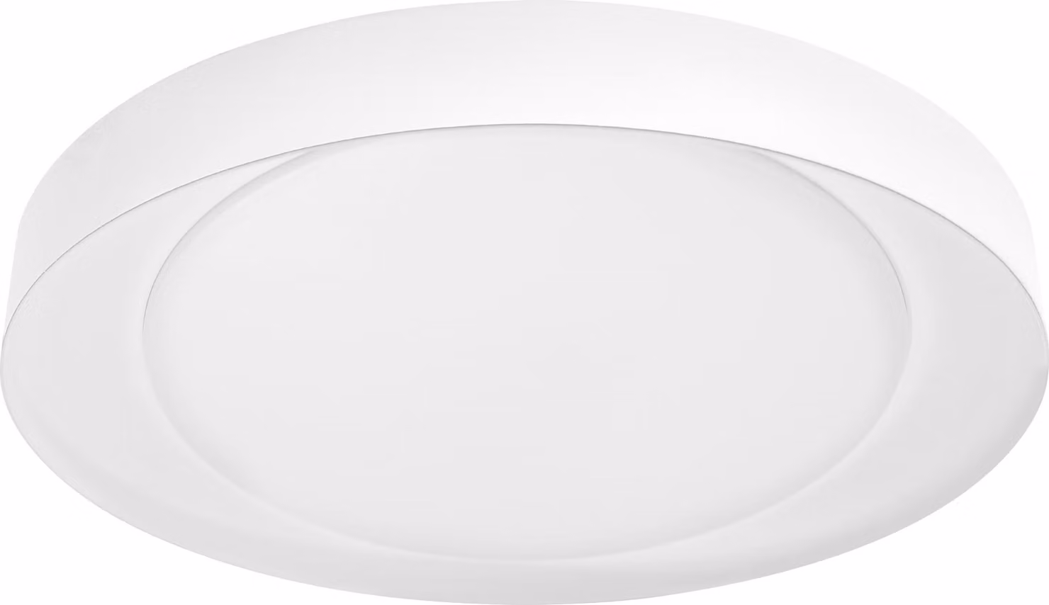 Ledvance Plafoniera LED in metallo/acrilico CCT 32W 3300 lm 3000- 6500 K bianco caldo-bianco luce diurna HxØ 75x490 mm Smart+ WiFi Tunable White Orbis Eye 490 WT bianco