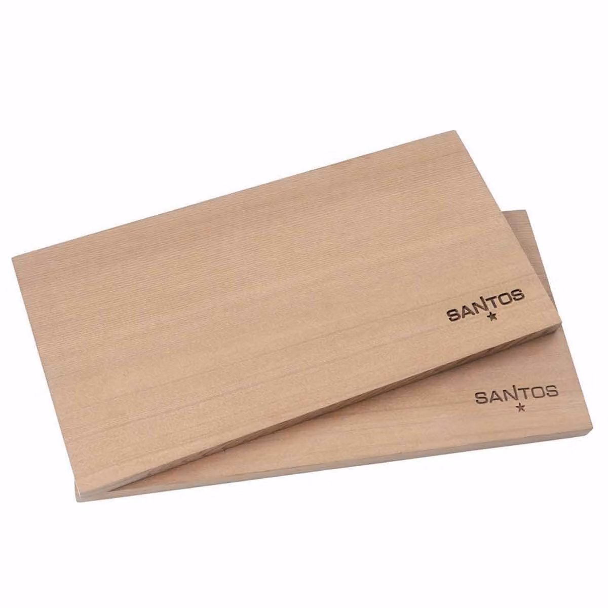 Tagliere per affumicatura in legno di cedro, set di 2 pezzi - Santos Grills