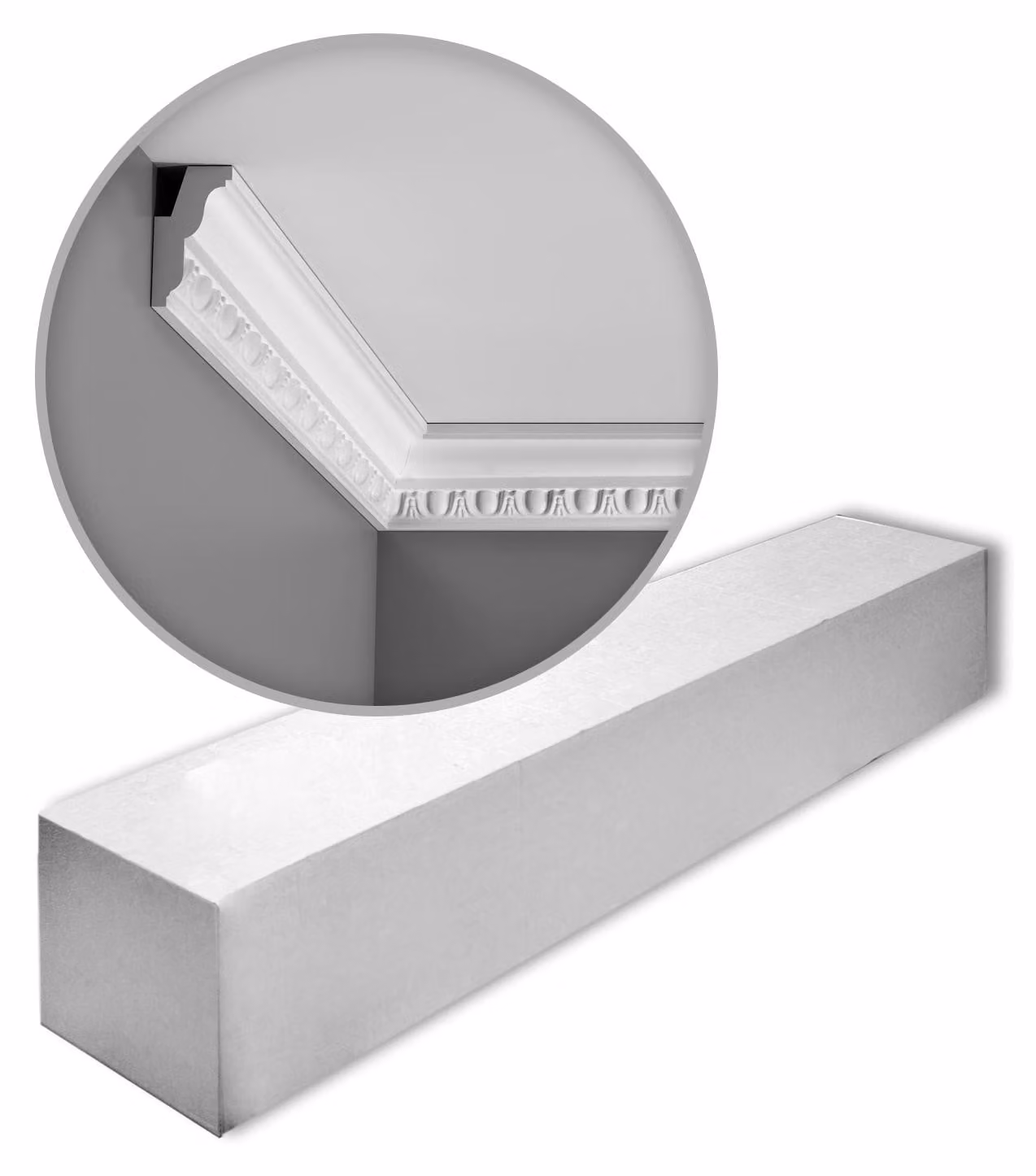 Cornici Orac Decor LUXXUS C212-box 1 cartone con 16 strisce decorative 32 m