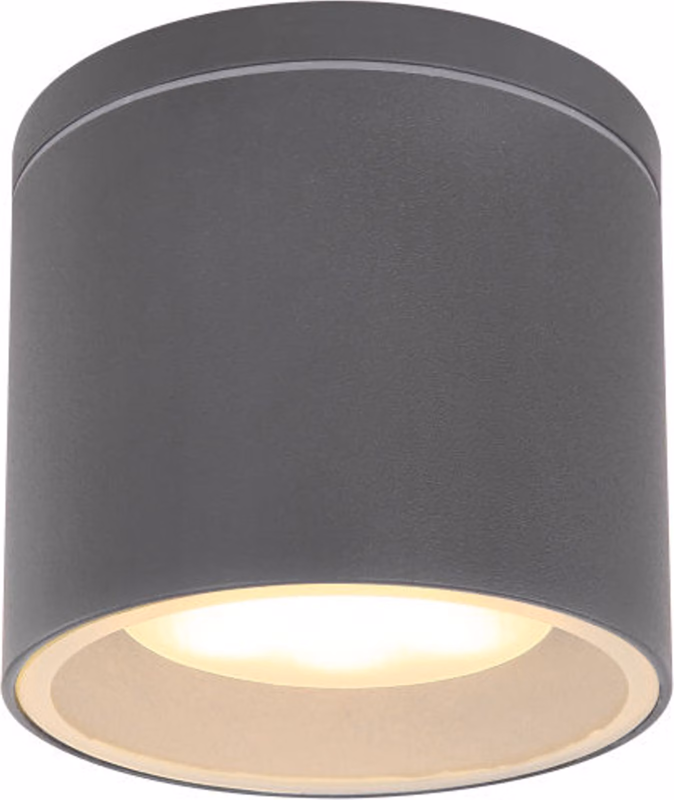 Apparecchio a soffitto per esterni Globo 32063A ALCALA IP44 GX53 11 W antracite