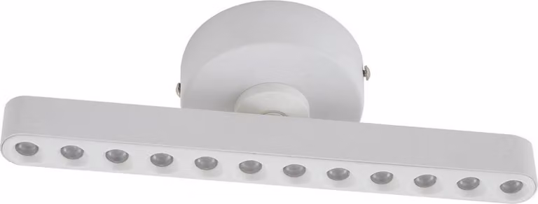 Lindby Faretto LED Eldrin, bianco, 1 luce, punti luce