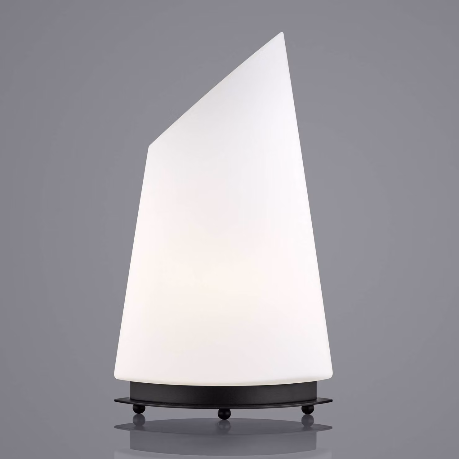 BANKAMP Lampada da tavolo Navigare, Bianco / Opale, Soggiorno / Sala da pranzo, Moderno, Lampada da tavolo