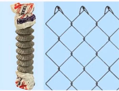 Rete di recinzione zincata Texas in acciaio color argento, lunghezza 25 m, Altezza: 175 cm, maglia 50x50 mm