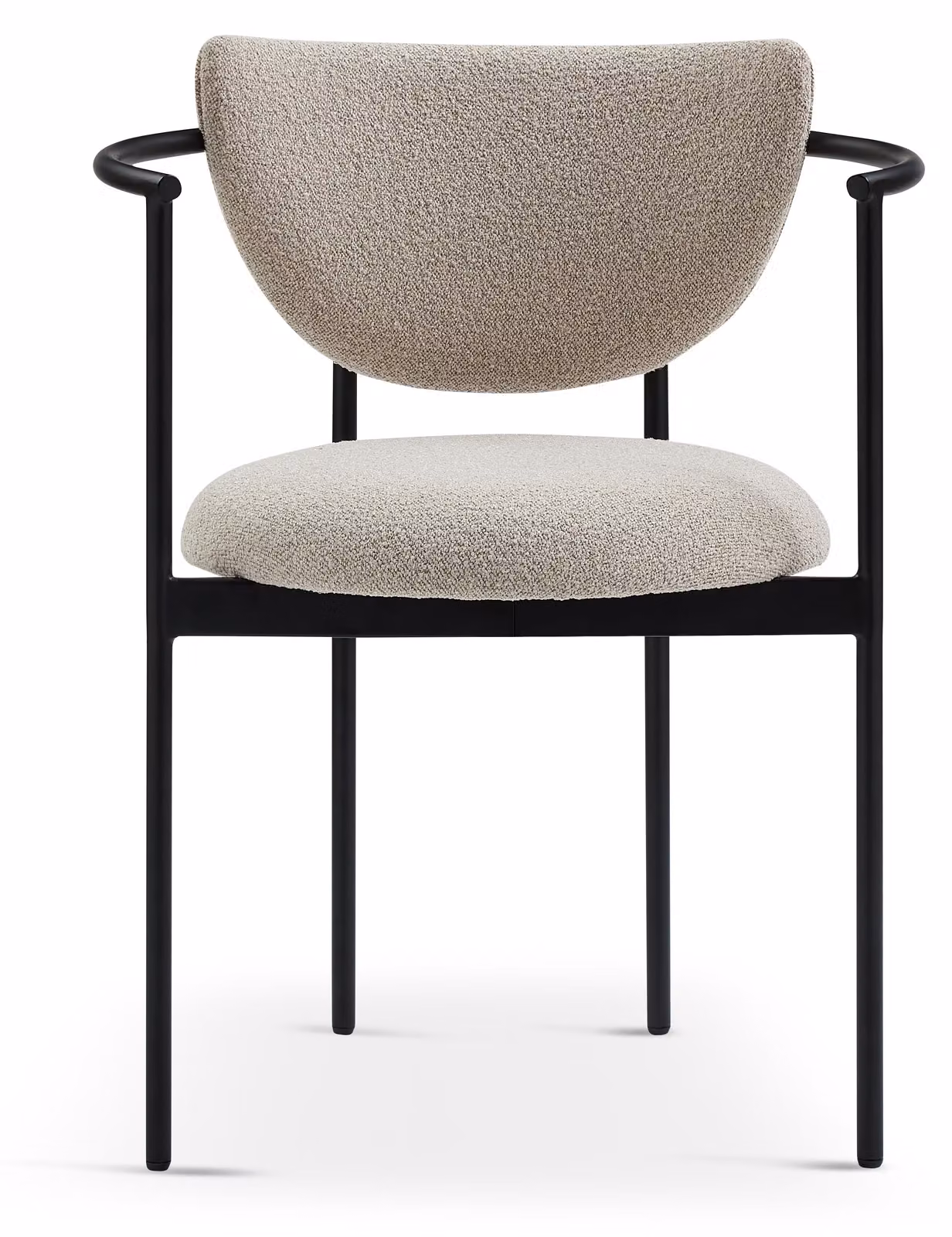 Set di 2 sedie da pranzo in stile scandinavo, disponibili in 2 varianti di colore: kaki con struttura in acciaio inossidabile / crema con struttura in metallo nero. Rivestimento in tessuto, dimensioni compatte: 78x60x56 cm. Montaggio semplice – ideali per