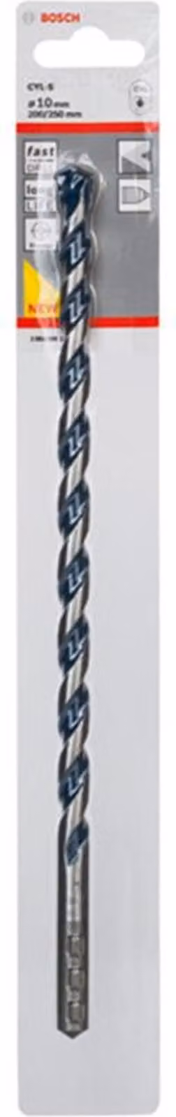 Trapano per calcestruzzo CYL-5, Granito blu, 10 x 200 x 250 mm