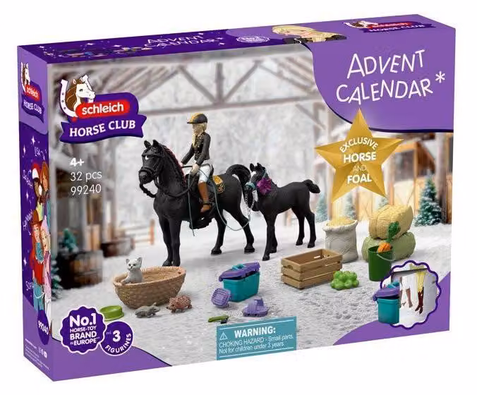 Calendario dell'Avvento Horse Club - SCHLEICH 99240 - Collezione Horse Club