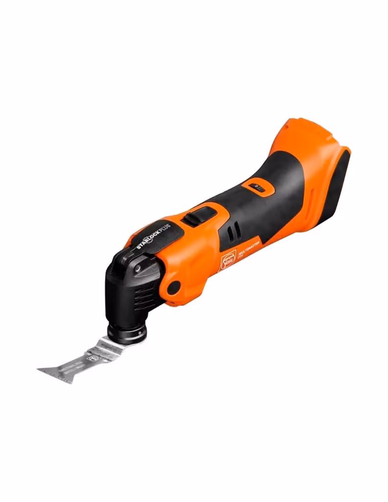 Utensile Multifunzione FEIN MULTIMASTER AMM 500 PLUS AS Arancione con 2 batterie da 5,0 Ah, caricabatterie GAL1880CV e L-Boxx 136 – 2