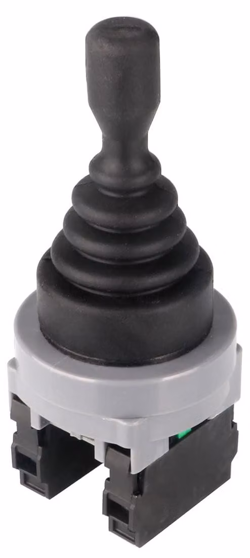 Interruttore per joystick, 2 posizioni, 30 mm, a contatto momentaneo, 150-380 V, colore nero