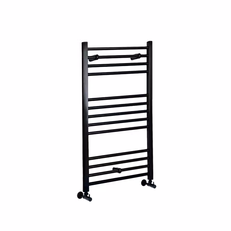 Radiatore Scaldasalviette - Design Piatto - Nero - 450W - 1000mm x 600mm