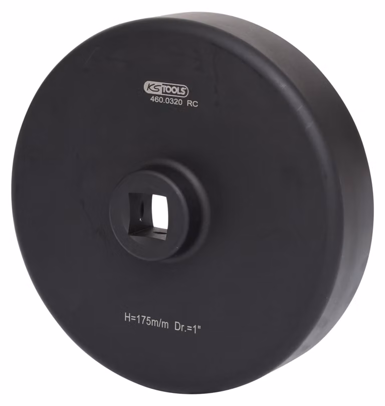 KS TOOLS 1" Chiave per dadi asse esagonale corta 175 mm - 460.0320