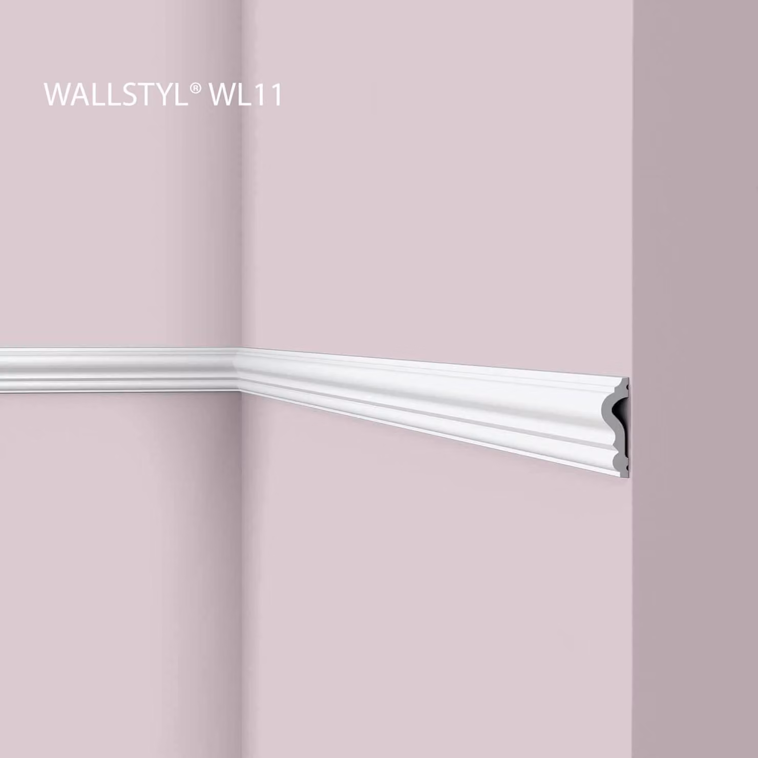 NMC WL11 WALLSTYL Noel Marquet Wandleiste Friesleiste Zierleiste Stuckleiste 2 m