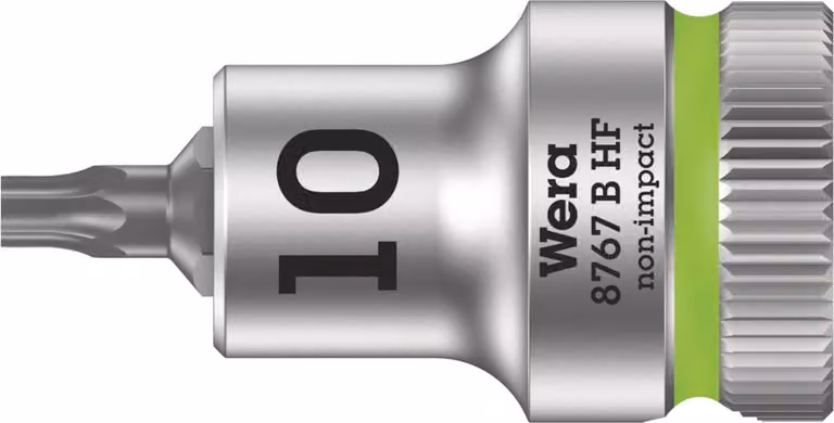 Inserto per cacciavite con funzione di bloccaggio 3/8" T10x35 mm Wera | 4013288189097