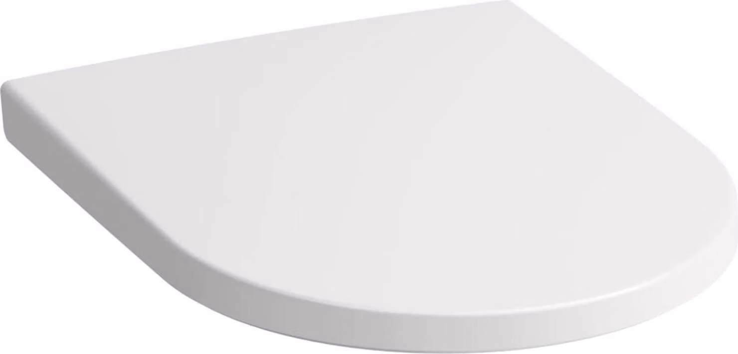 Laufen Navia Sedile WC e coperchio 89160.1 rimovibile, con chiusura ammortizzata, bianco, 1 pezzo.