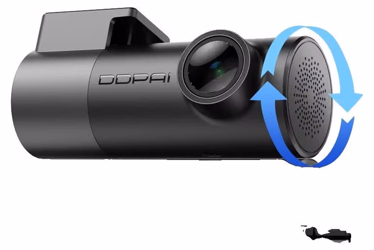 Dashcam, risoluzione 4K UHD, visione notturna, modello MINIPro 4K, scheda SD da 64 GB