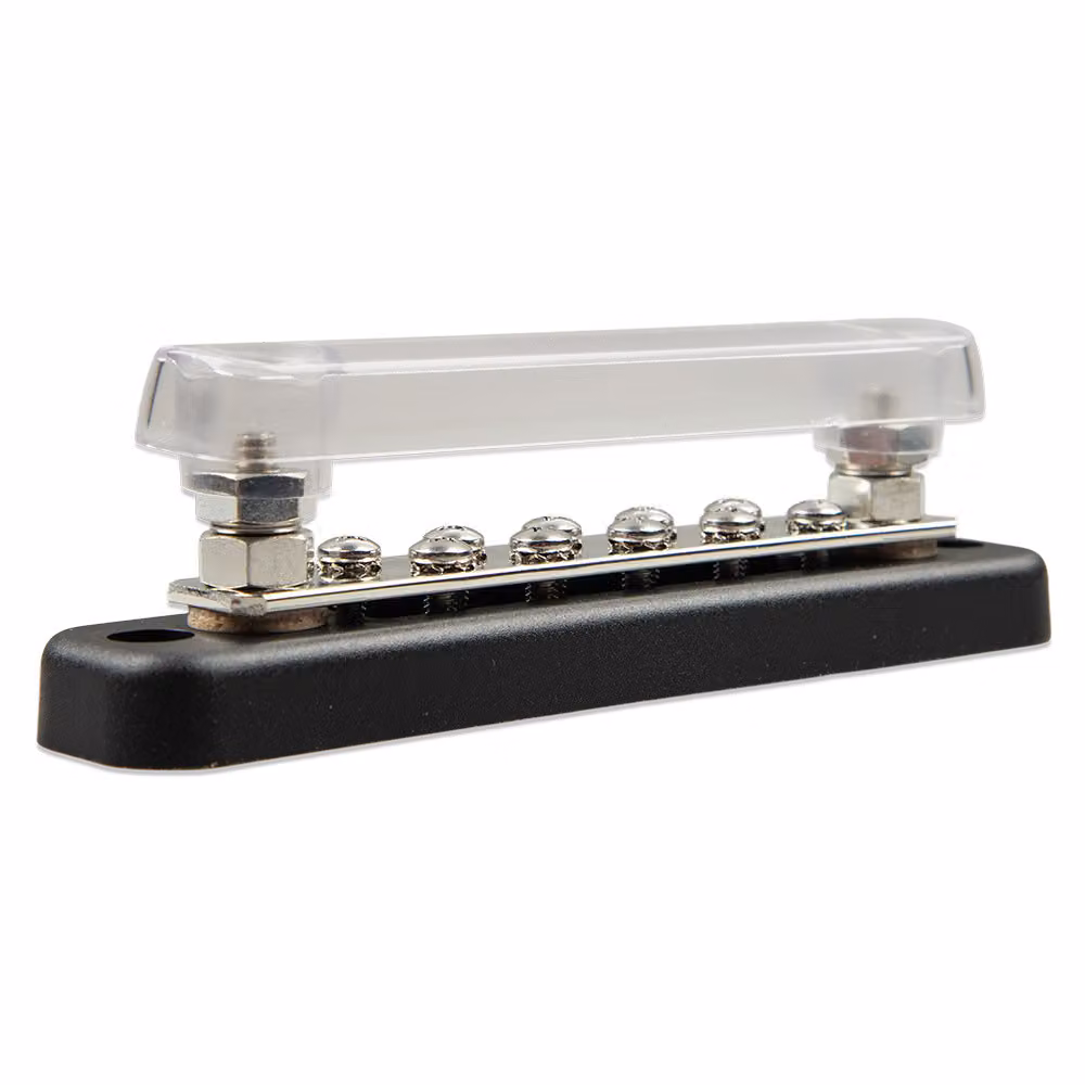 Sbarra Victron 150A 2P con 10 viti + coperchio