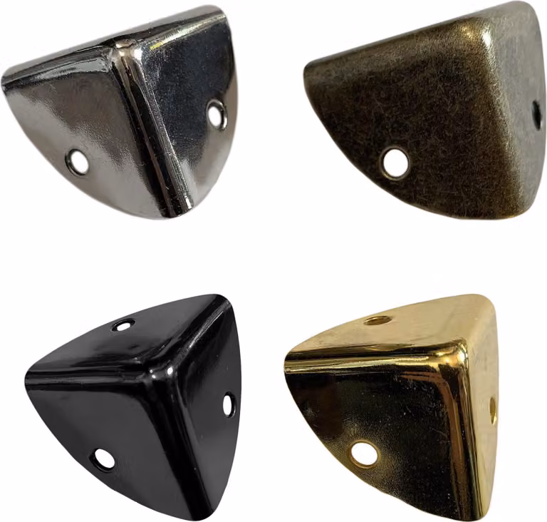 Set di 24 angolari per scatole 25x25x25 mm, nero