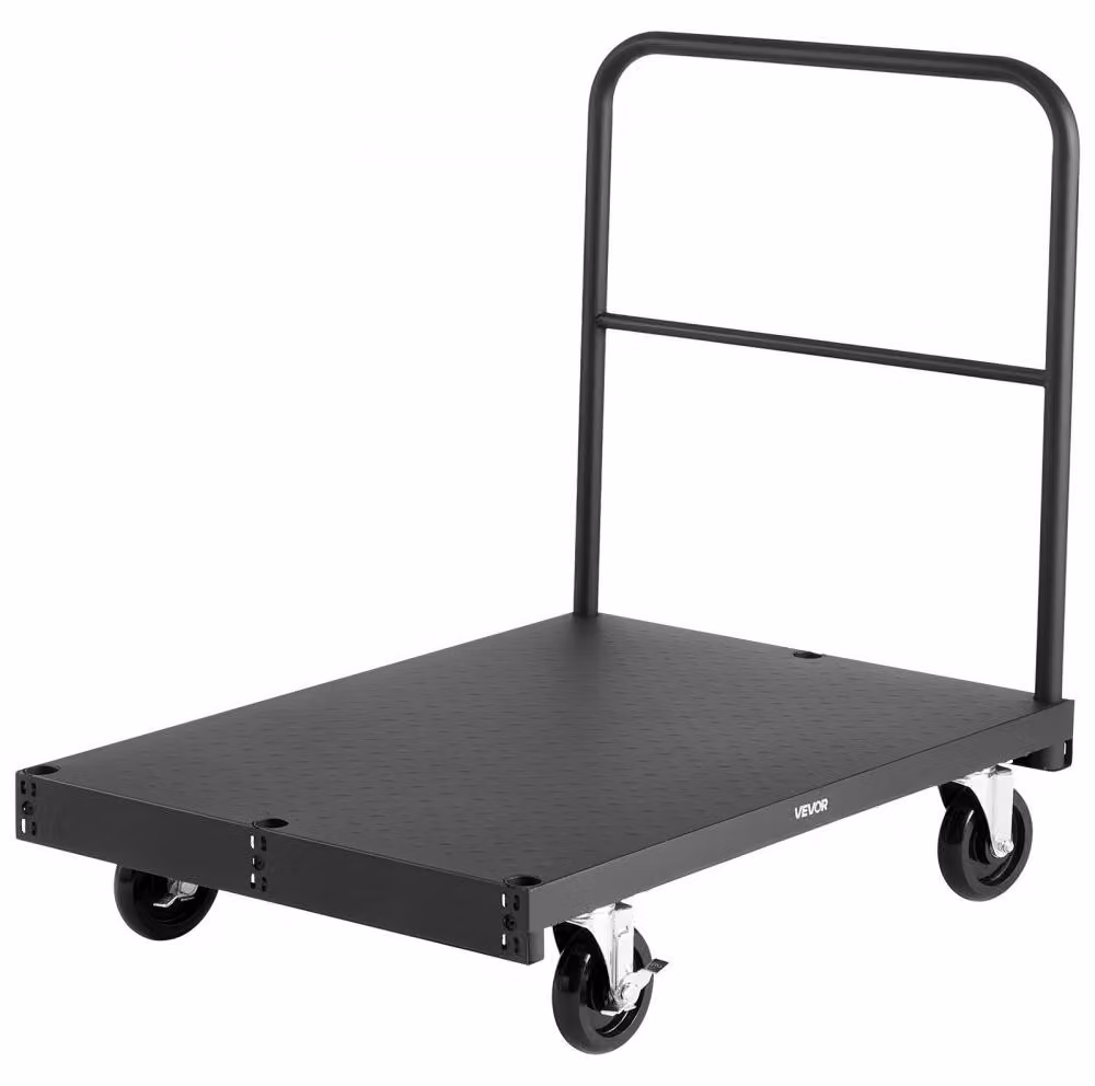Carrello portante da 816 kg - dimensioni 914 x 610 x 858 mm - ruote girevoli a 360°