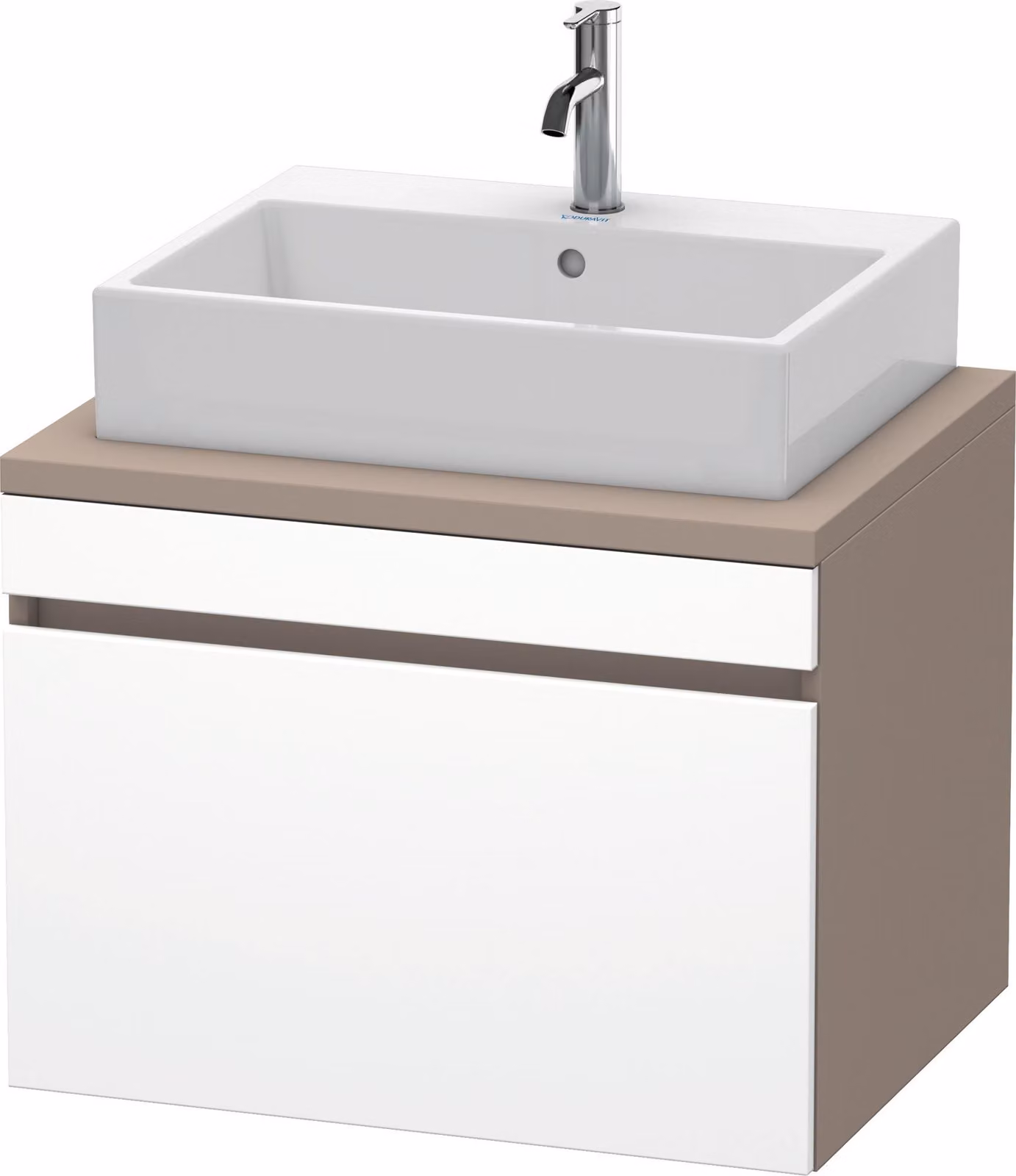 Duravit DuraStyle meuble sous-lavabo pour console, 1 tiroir, 700mm, DS531101843, DS531101843
