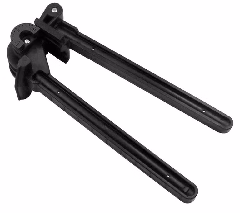 Curva tubi manuale multifunzione 4 in 1, per tubi di diametro 4mm, 6mm, 8mm e 10mm, ad alta resistenza, marca Ticfox