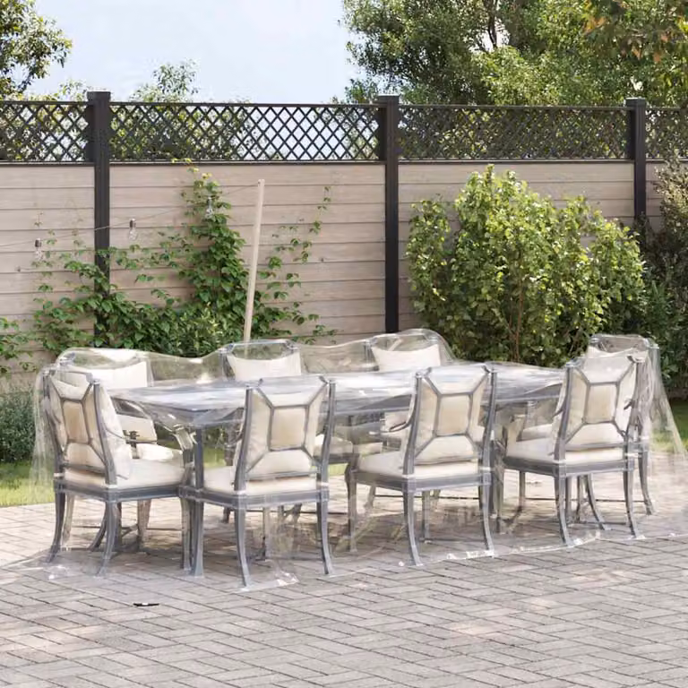 Telone Trasparente con Occhielli 2x5 m in PVC