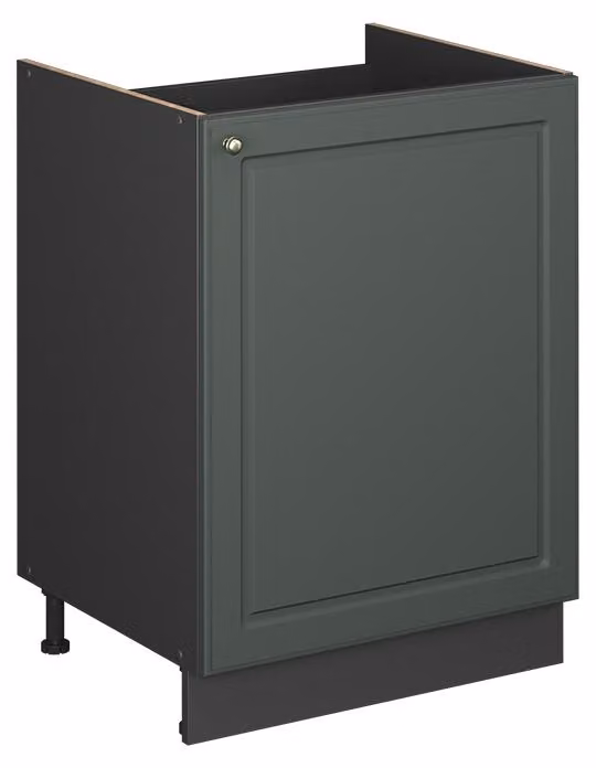 Mobile lavello cucina Vicco Fame-Line Verde-oro rustico/Antracite 60 cm, Model 63427