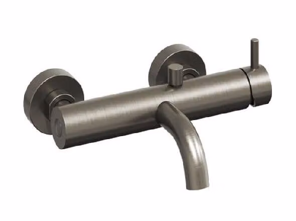 Ravak Espirit - Miscelatore per bagno, grafite spazzolata X070316