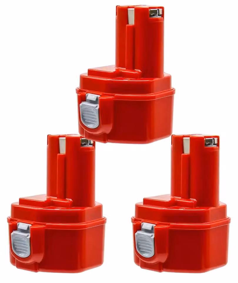 Batterie ricaricabili, capacità di 5000 mAh, compatibili con diversi modelli, confezione da 3 batterie da 5,0 Ah, 12V