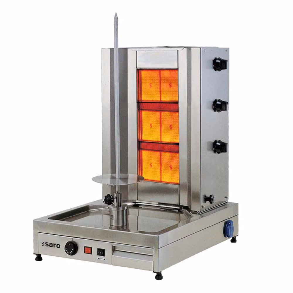 Saro kebab a gas / grill giroscopico Tilla 3