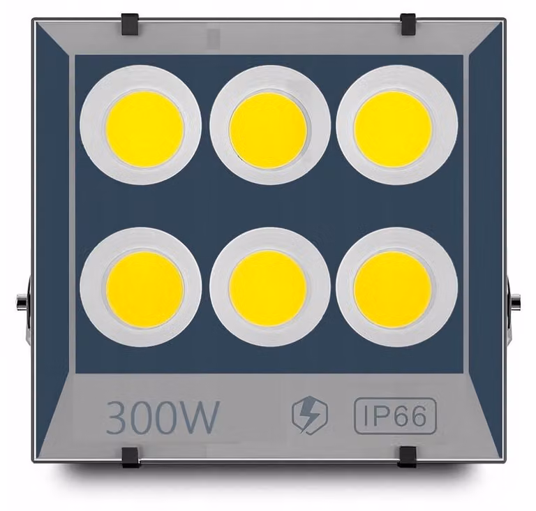 Lampada Alogena A Led 300W Riflettore Per Edilizia, Giardino, Magazzino