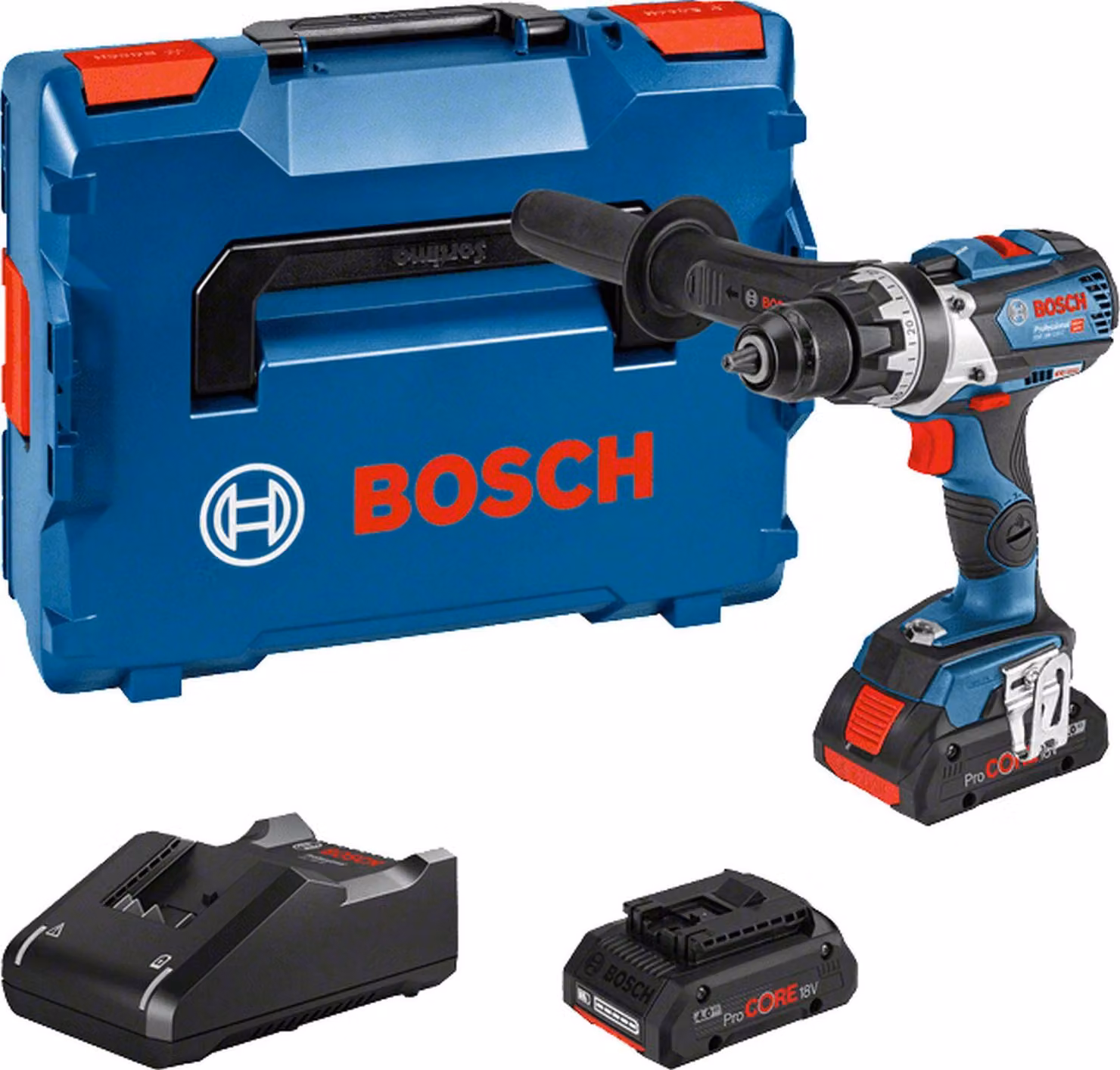 BOSCH Professional 06019G010A BOSCH Professional GSR 18V-110 C Set di trapani avvitatori a batteria 18,0 V, con 2 batterie ricaricabili