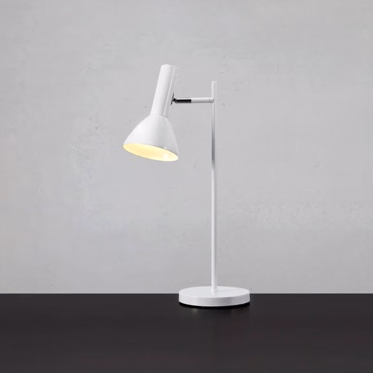Markslöjd Lampada da scrivania Metro, Bianco / Opale, Soggiorno / Sala da pranzo, Metallo, Moderno, Lampada da tavolo