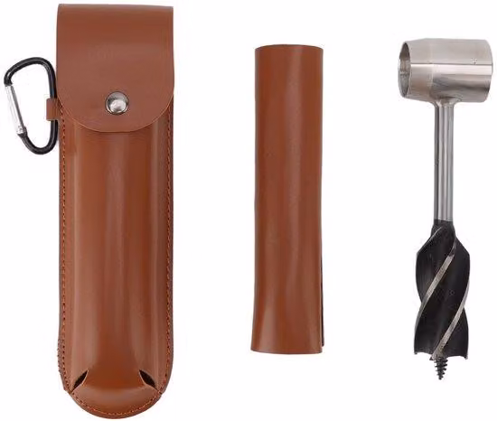 Utensile manuale per lavorazione del legno e dell'acciaio - Cacciavite per legno - Trapano multifunzione - Lunghezza: 160 mm - Peso: 215 g