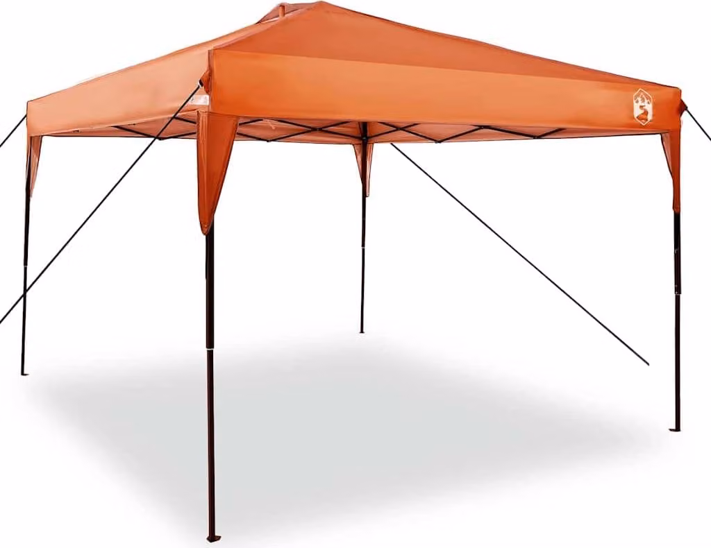 Tenda Gazebo Arancione 290 x 290 x 251 cm Tessuto