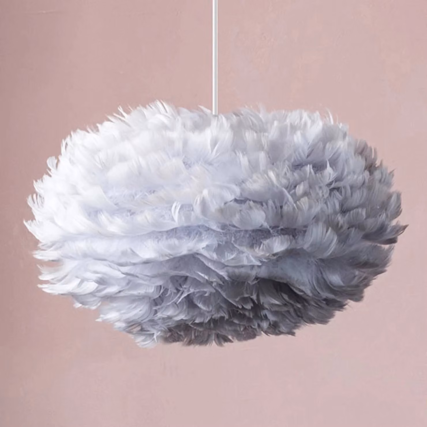 UMAGE Lampada a sospensione Eos mini, dimmerabile, Alluminio / Grigio / Zincato, Soggiorno / Sala da pranzo, Scandinavo, Lampada a sospensione