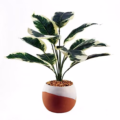 Leaf Design UK - Pianta artificiale realistica con vaso