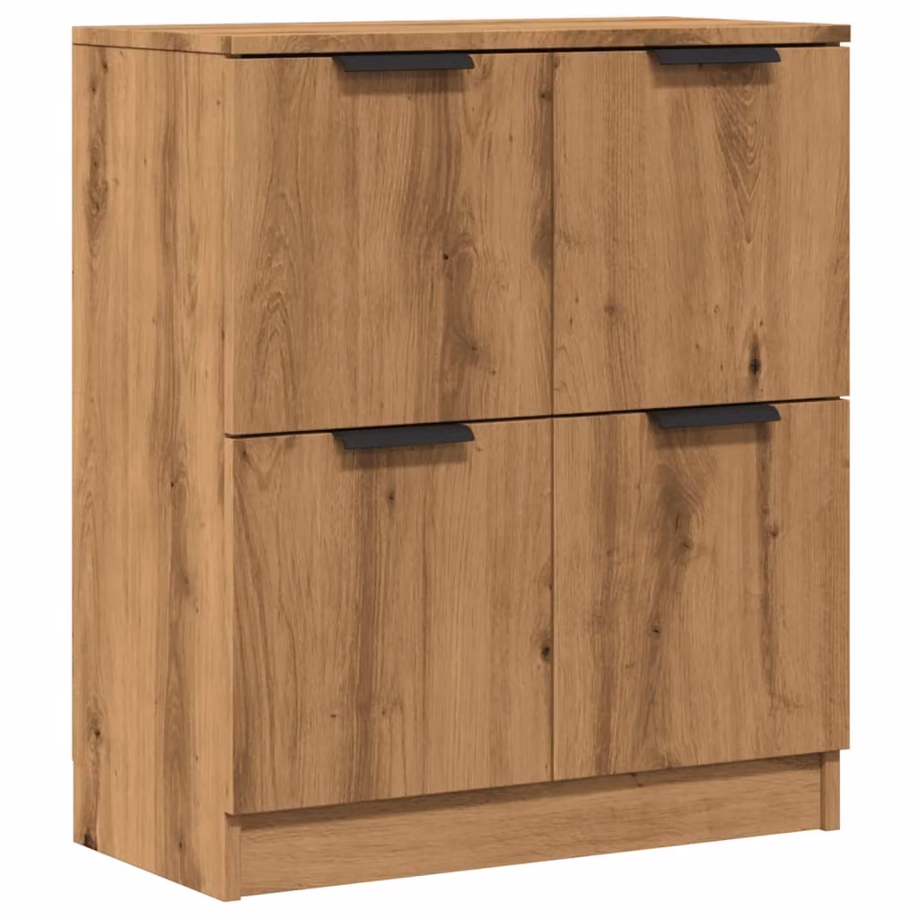 Credenza Rovere Artigianale 60x30x70 cm in Legno Multistrato