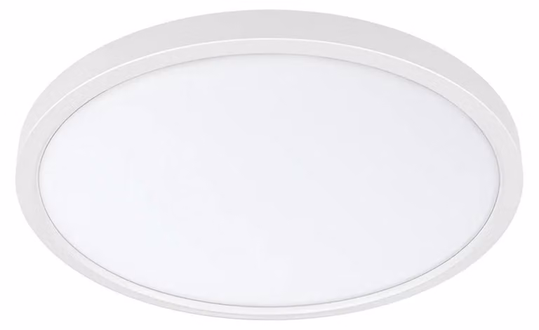 Lampada da soffitto LED rotonda Braytron, diametro 23 cm, ultrapiatta, 20W, 1600 lumen, temperatura di colore regolabile (CCT 5in1) da 2700K a 6500K, colore bianco