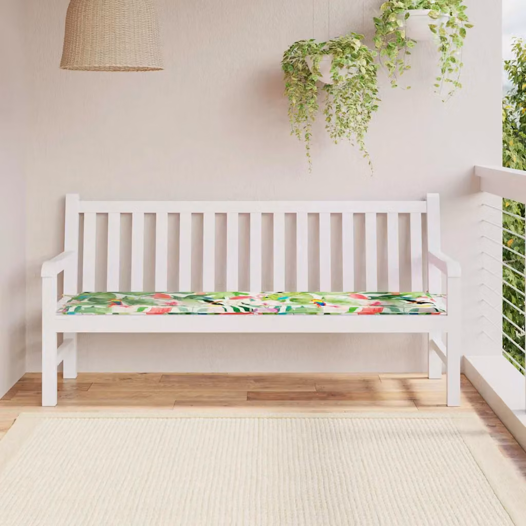 Cuscino per Panchina vidaXL in Tessuto Oxford Multicolore L: 180 cm, P: 50 cm, H: 3 cm