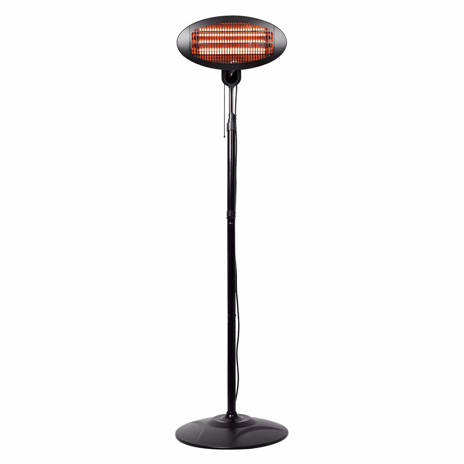 Riscaldatore elettrico al quarzo da esterno Dictrolux 2000 Watt colore nero – 1
