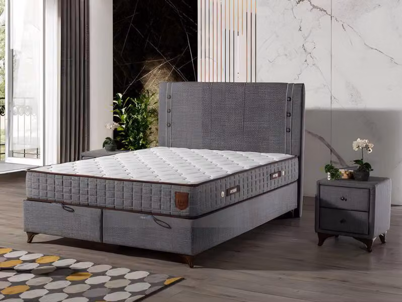 Luxuriöses Boxspringbett Elegantes Design für höchsten Komfort und Stil