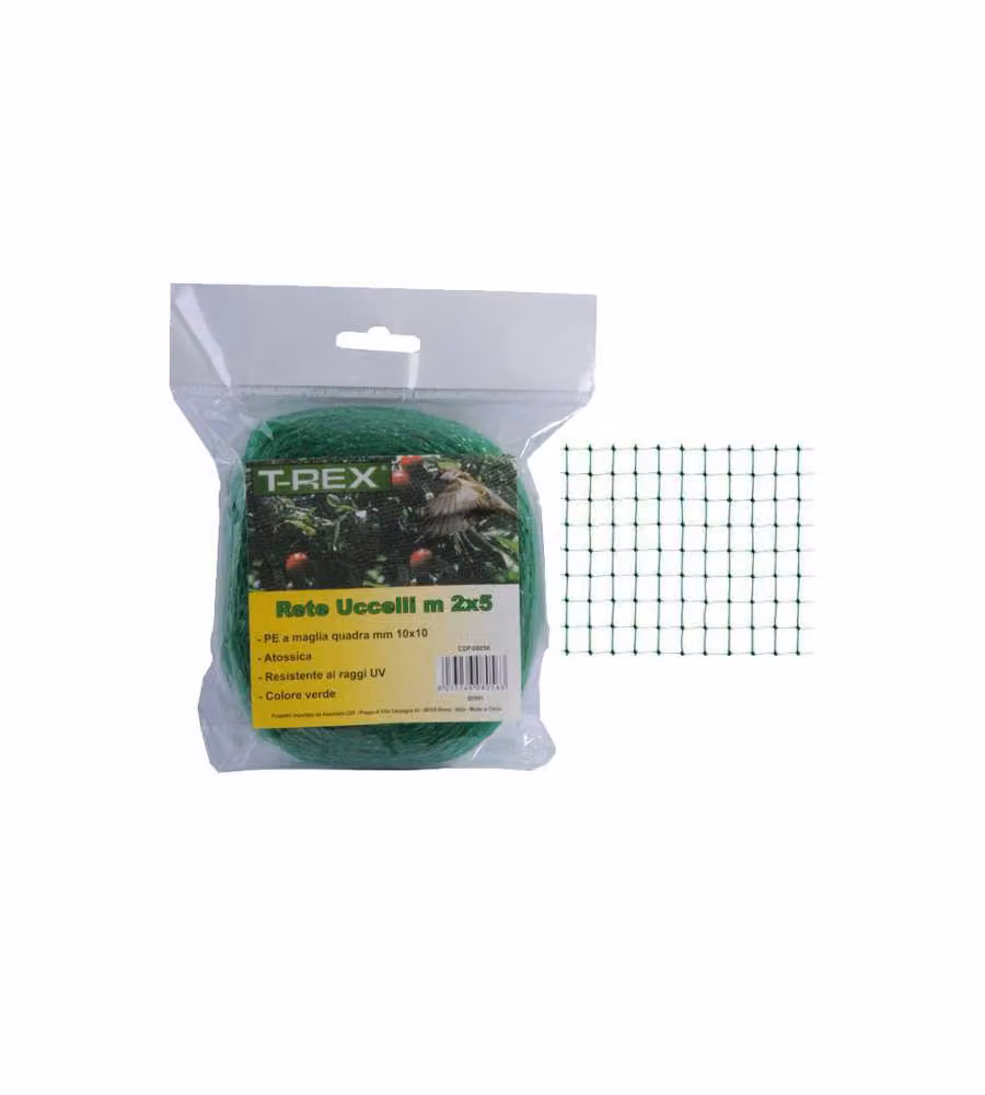 Rete Uccelli 10X10 H 400 M 10           Trex 08058